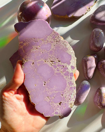 Phosphosiderite Slab - AAA – Slab