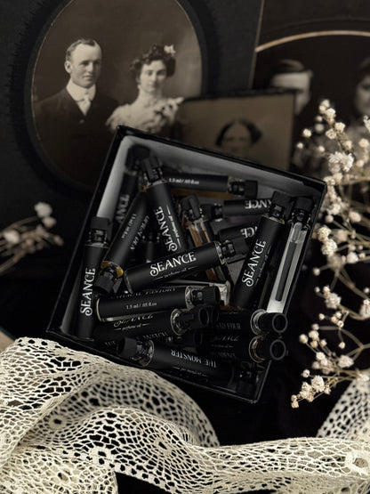 Seance The Library Perfume Sample Set, 27 Scents – Sample Packs