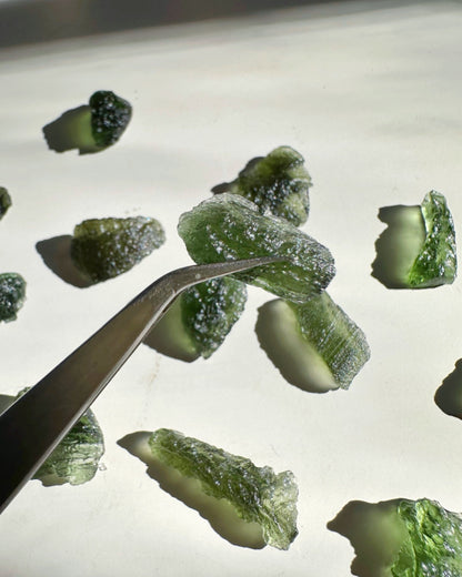 Chlum Moldavite #8 - AA –