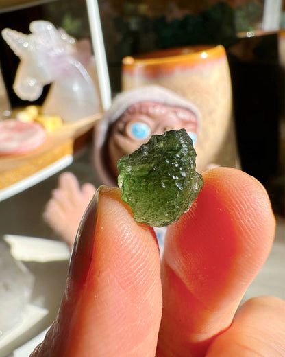 Chlum Moldavite #7 - AA –