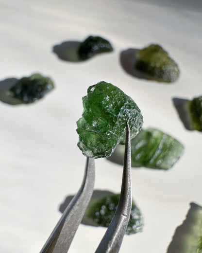 Chlum Moldavite #7 - AA –