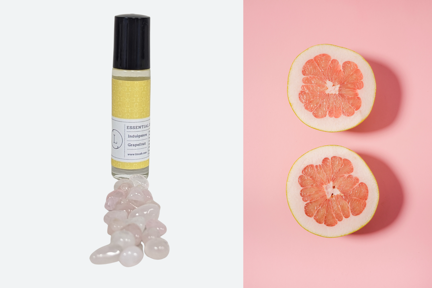CBD Essential Oils Roll-On set with Crystals and CBD (THC free) – All Gifts