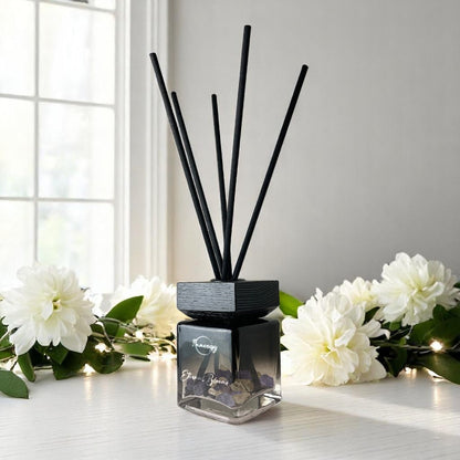 Eternal Blooms Crystal-Enhanced Reed Oil Diffuser, 3oz/100ml