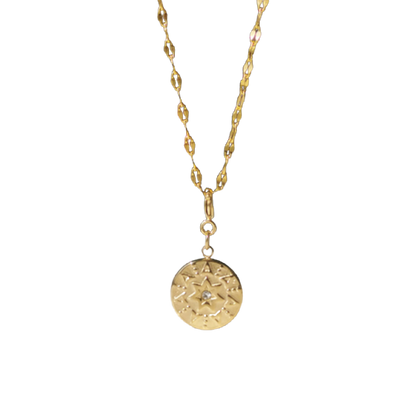 Serpent Coin Necklace – Medallion Necklaces
