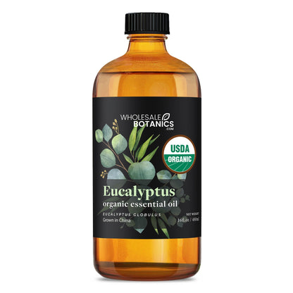 Organic Eucalyptus Essential Oil – 16 oz Organic_Essential_Oil
