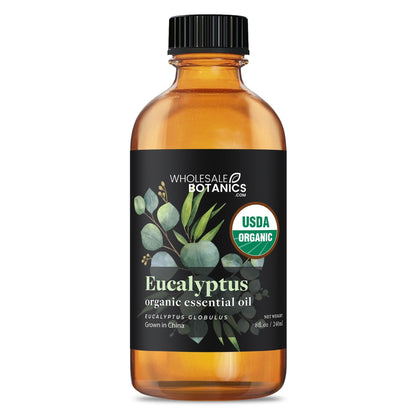 Organic Eucalyptus Essential Oil – 8 oz Organic_Essential_Oil