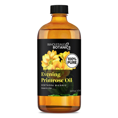 Evening Primrose Oil – Pure Carrier Oil for Skin, Bath & Aromatherapy