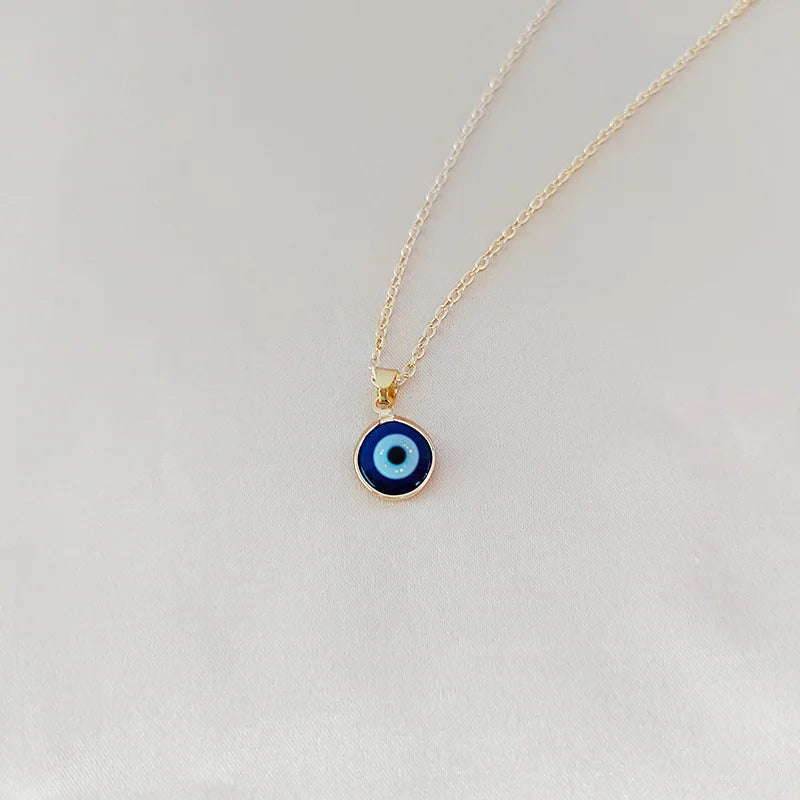 Gold Evil Eye Necklaces