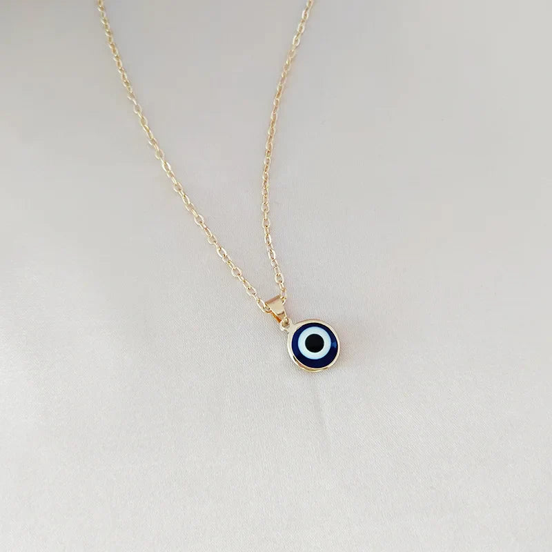 Gold Evil Eye Necklaces