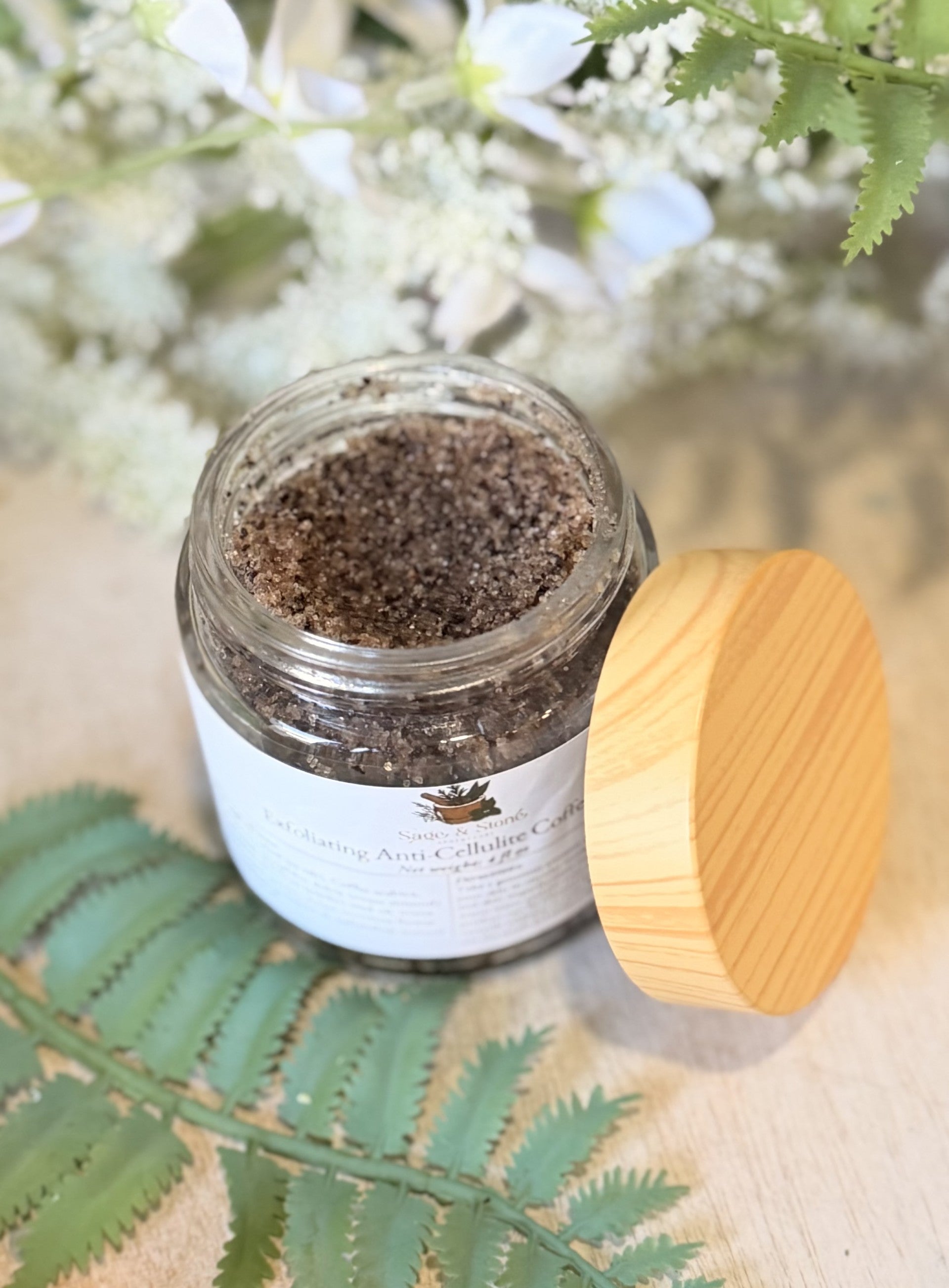 Coffee Body Scrub – Anti-Cellulite Exfoliating 4oz/8oz – 4 oz
