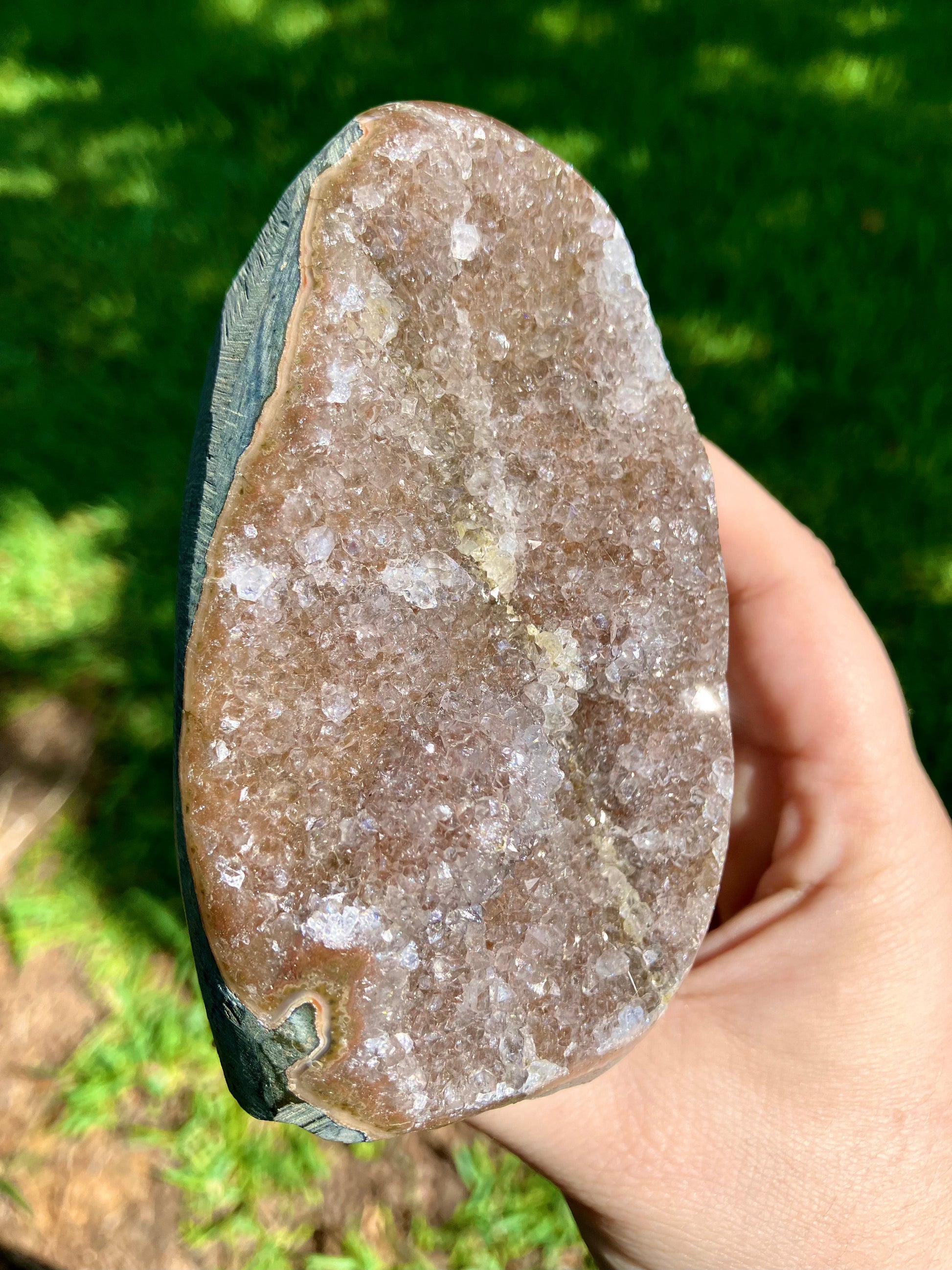 Rainbow Amethyst Cut Base –