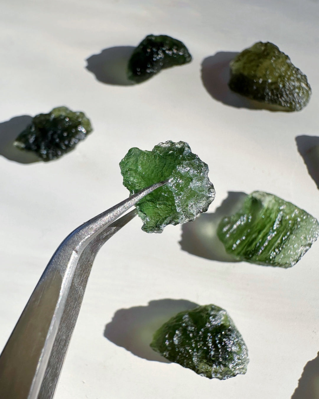 Chlum Moldavite #7 - AA –
