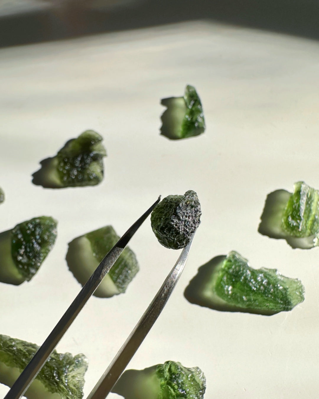 Chlum Moldavite #8 - AA –