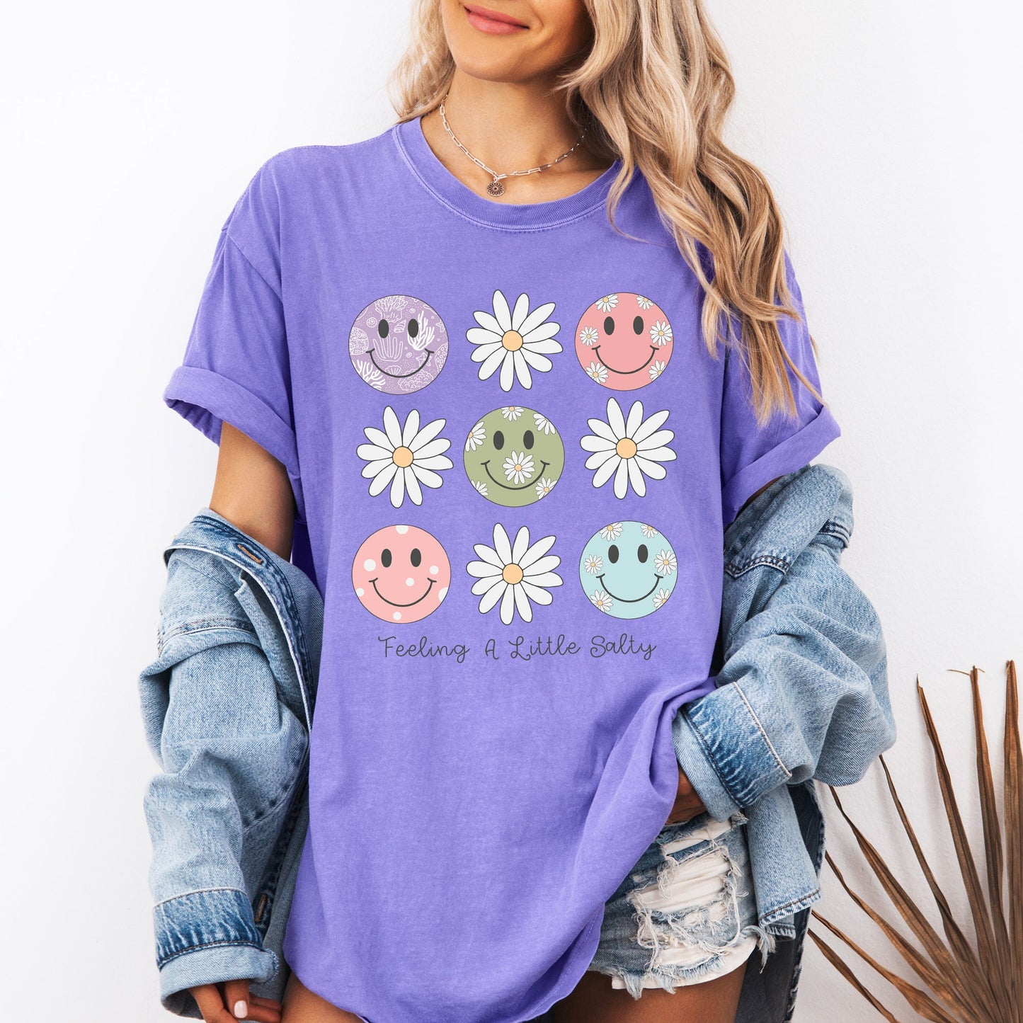 Feeling A Little Salty - Comfort Colors T-Shirt – Violet T-Shirt
