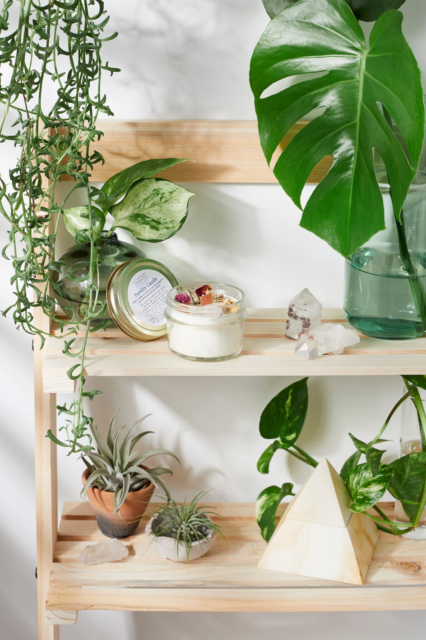 Fertility candle / crystal candle