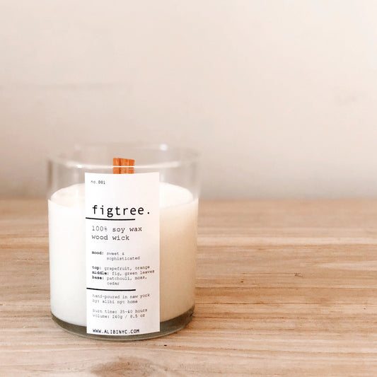 FIGTREE | 100% SOY WOODEN WICK CANDLE