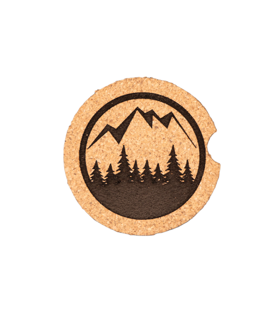 Circle Forest And Mountain 2 Car Coaster