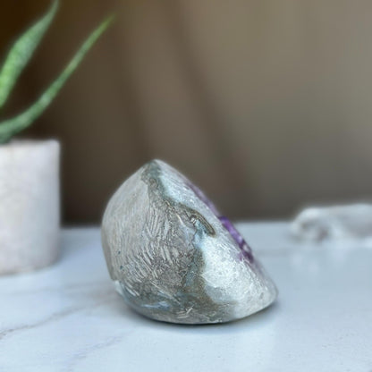 Amethyst Cave Geode – Small Crystal Caves for Decor & Healing