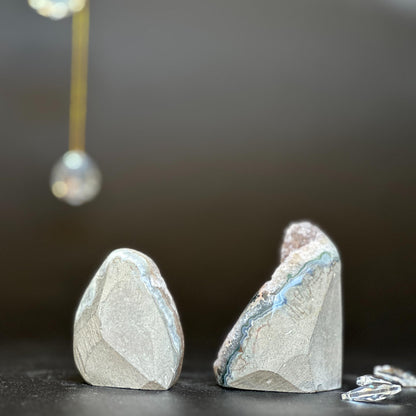 Rainbow amethyst set