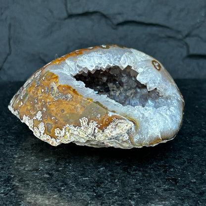 Natural Quartz Geode – 4+ lb Sparkling Crystal Cluster