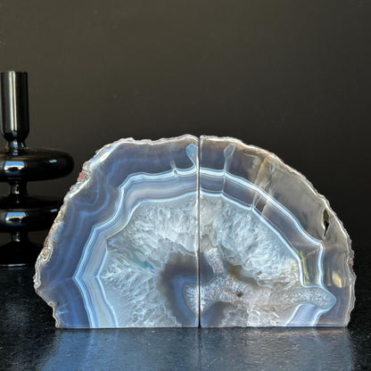 Agate Bookends, XL -  Ethically Sourced