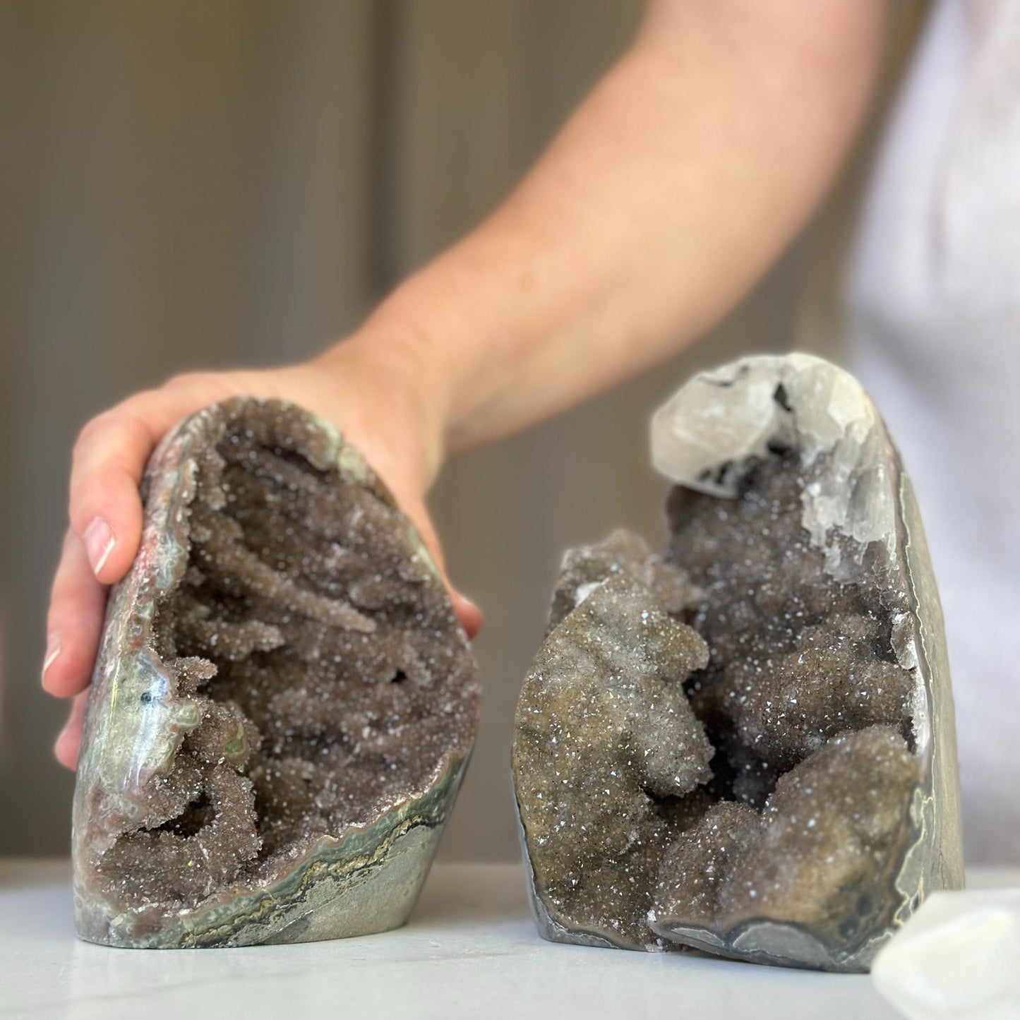 Free Form Crystal Stone SET, AAA quality