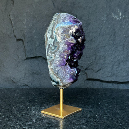 Unique Premium Amethyst with Display