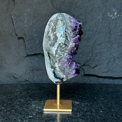 Unique Premium Amethyst with Display