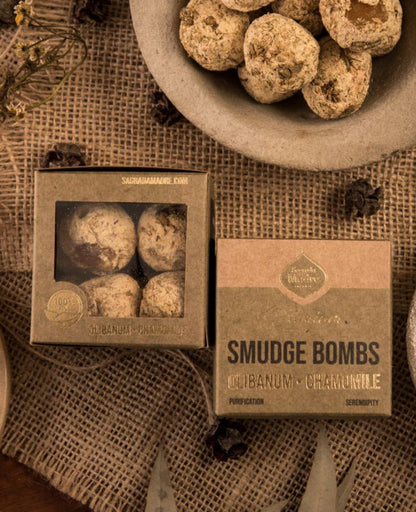 Smudge Bombs – 8 Pack, 30 Min Burn | Sage, Palo Santo, Sandalwood, Rose, Lavender, Cinnamon