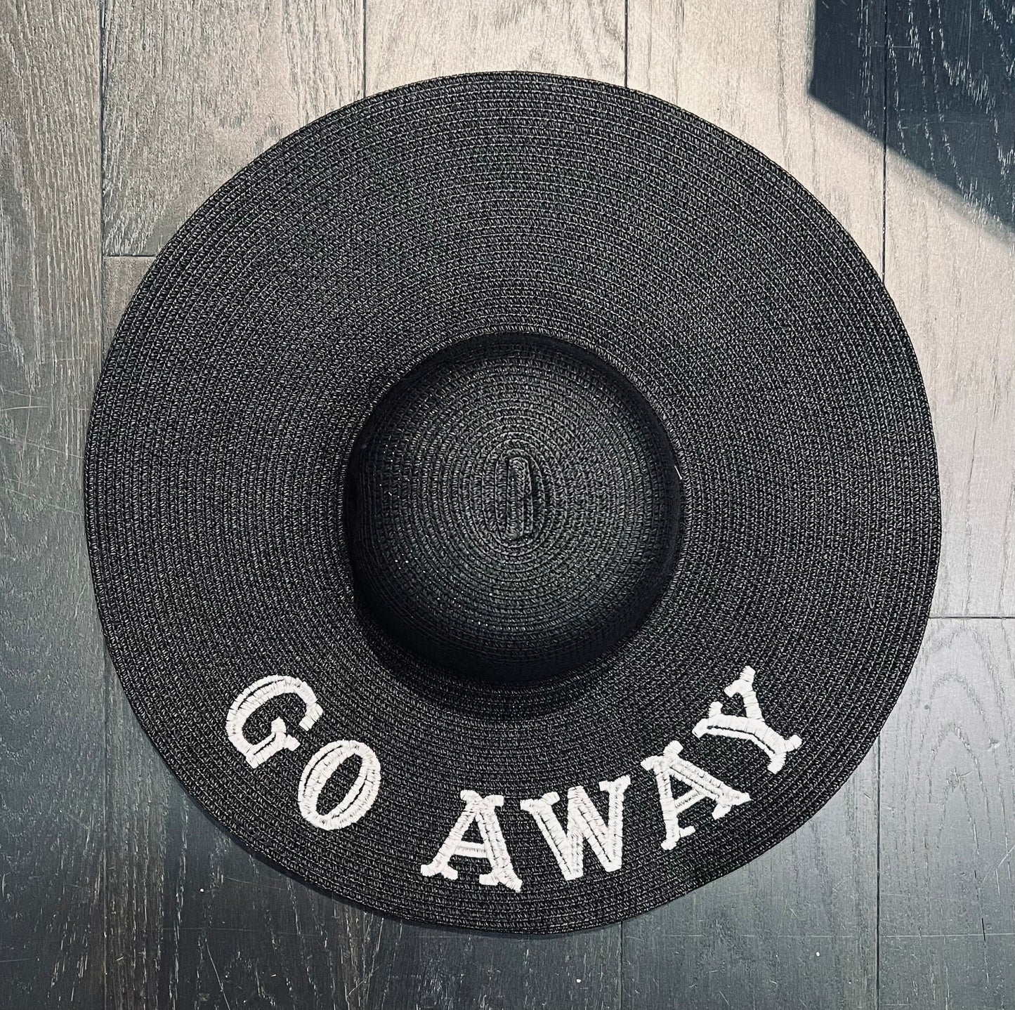 Floppy Sun Hat - XL Brim - Go Away