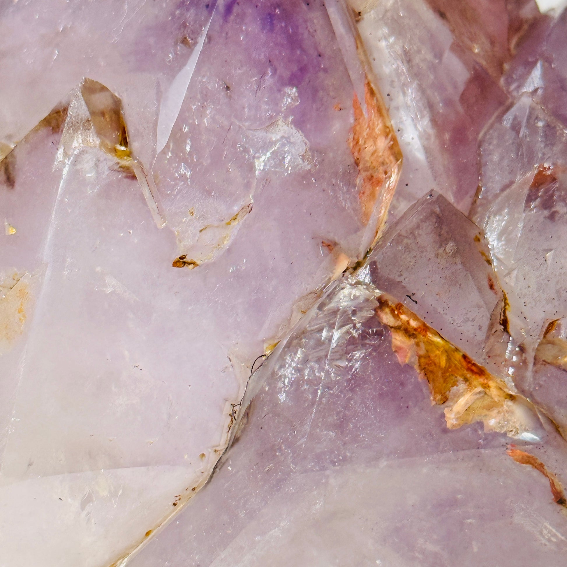 4.5 lb Natural Amethyst Crystal Freeform Prism — Semi-Polished Purple Quartz Specimen – Rock & Geodes