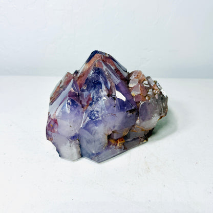 4.5 lb Natural Amethyst Crystal Freeform Prism — Semi-Polished Purple Quartz Specimen – Rock & Geodes