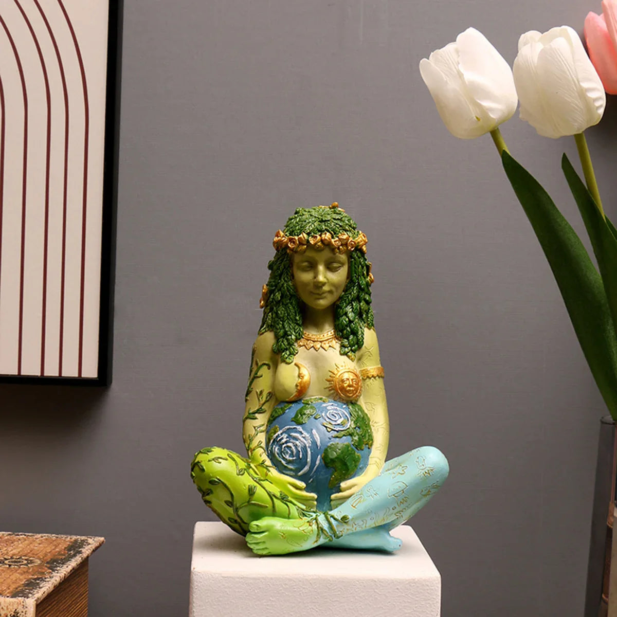 Gaia Earth Goddess Statue – statue