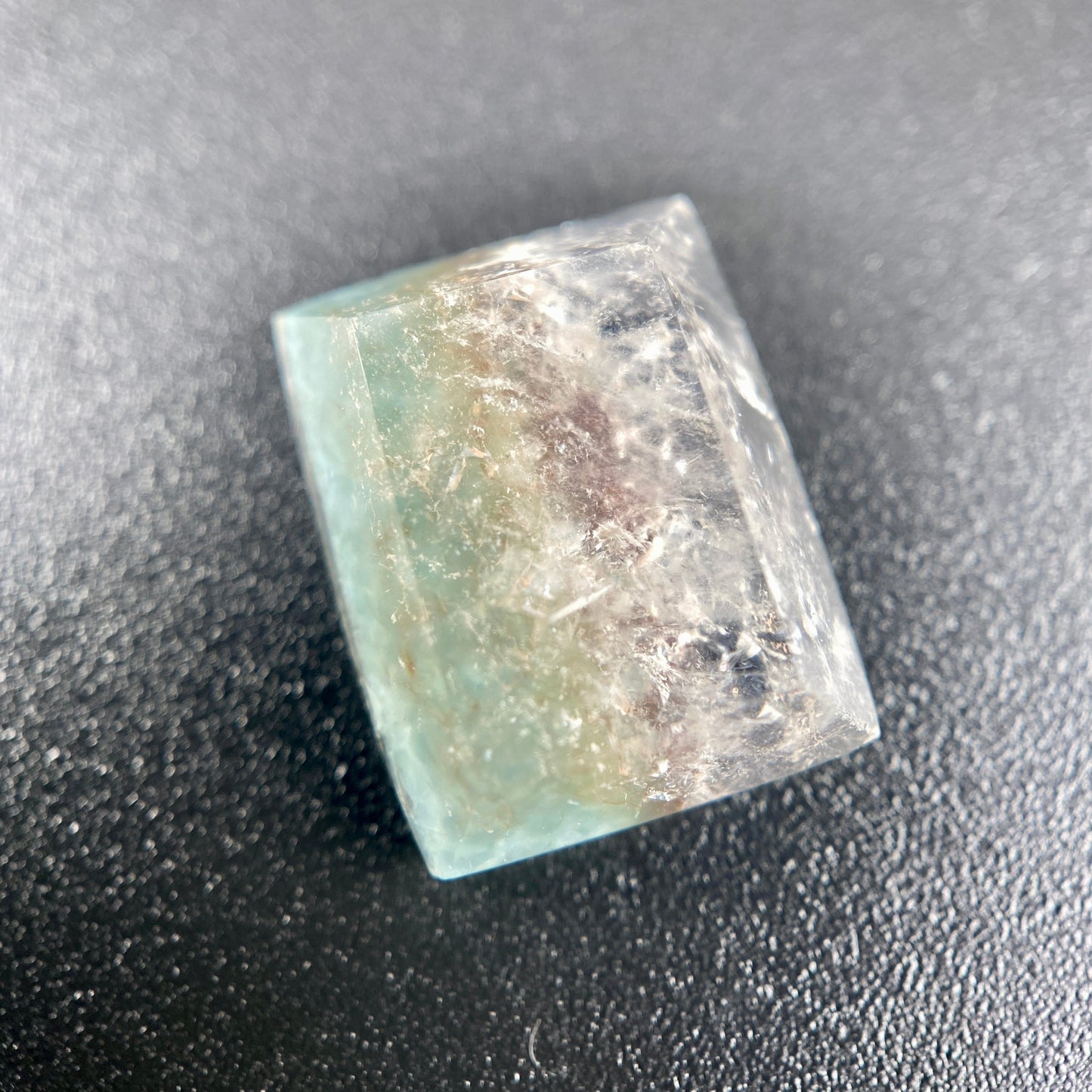 5.70 ct. Rare Gilalite in Quartz Cabochon (Medusa Quartz) – Quartz