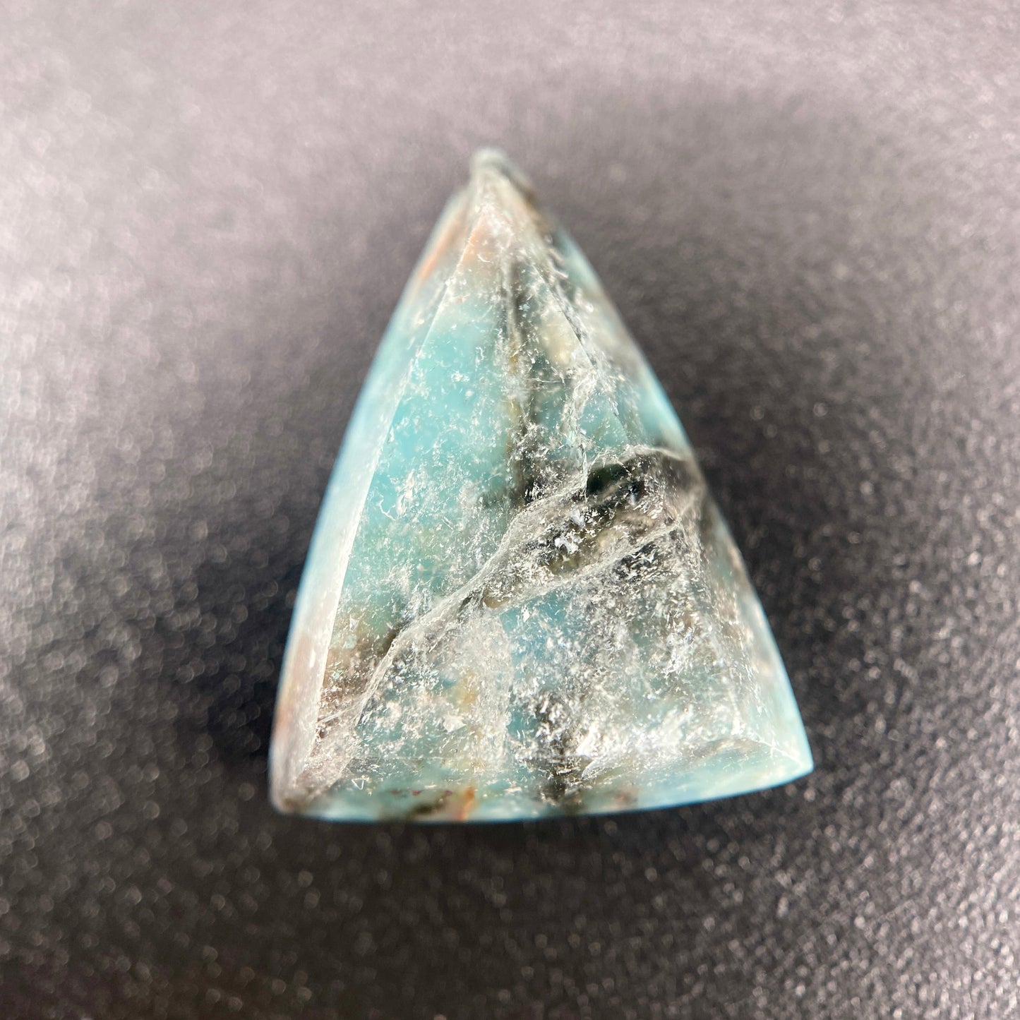 6.35 ct. Rare Gilalite in Quartz Cabochon (Medusa Quartz) – Quartz