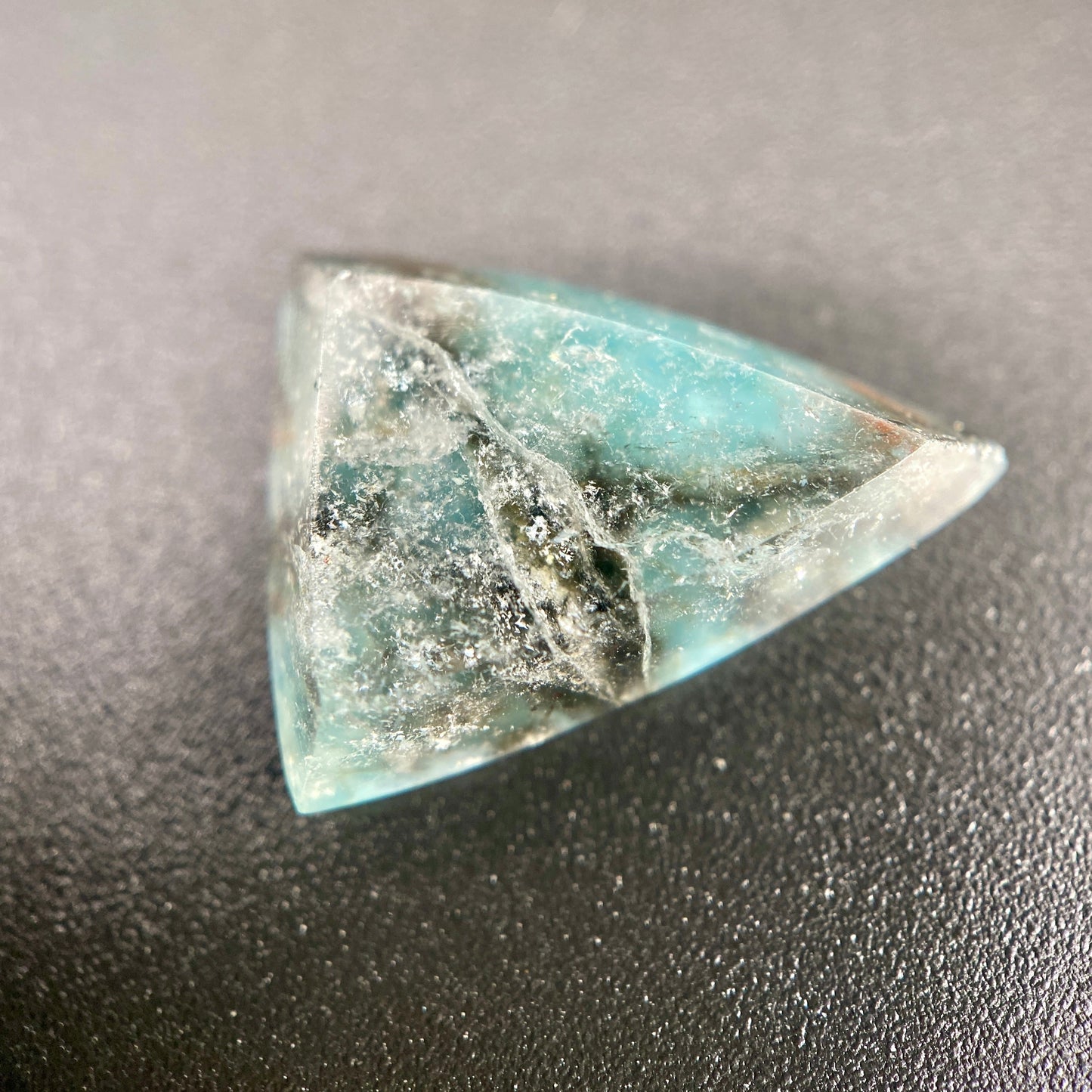 6.35 ct. Rare Gilalite in Quartz Cabochon (Medusa Quartz) – Quartz