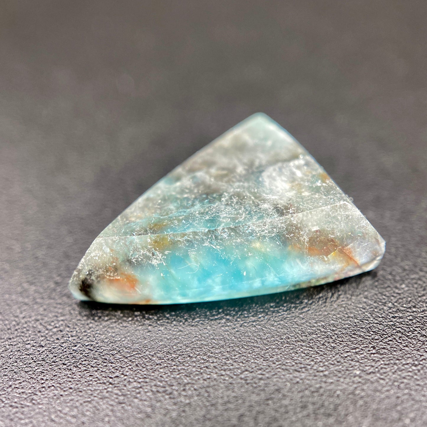 6.35 ct. Rare Gilalite in Quartz Cabochon (Medusa Quartz) – Quartz