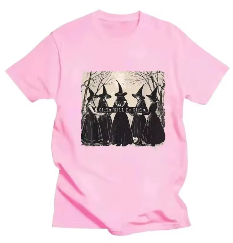 Girls Will Be Girls Witch T-Shirt – T-Shirt