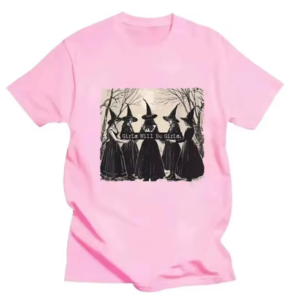 Girls Will Be Girls Witch T-Shirt – T-Shirt