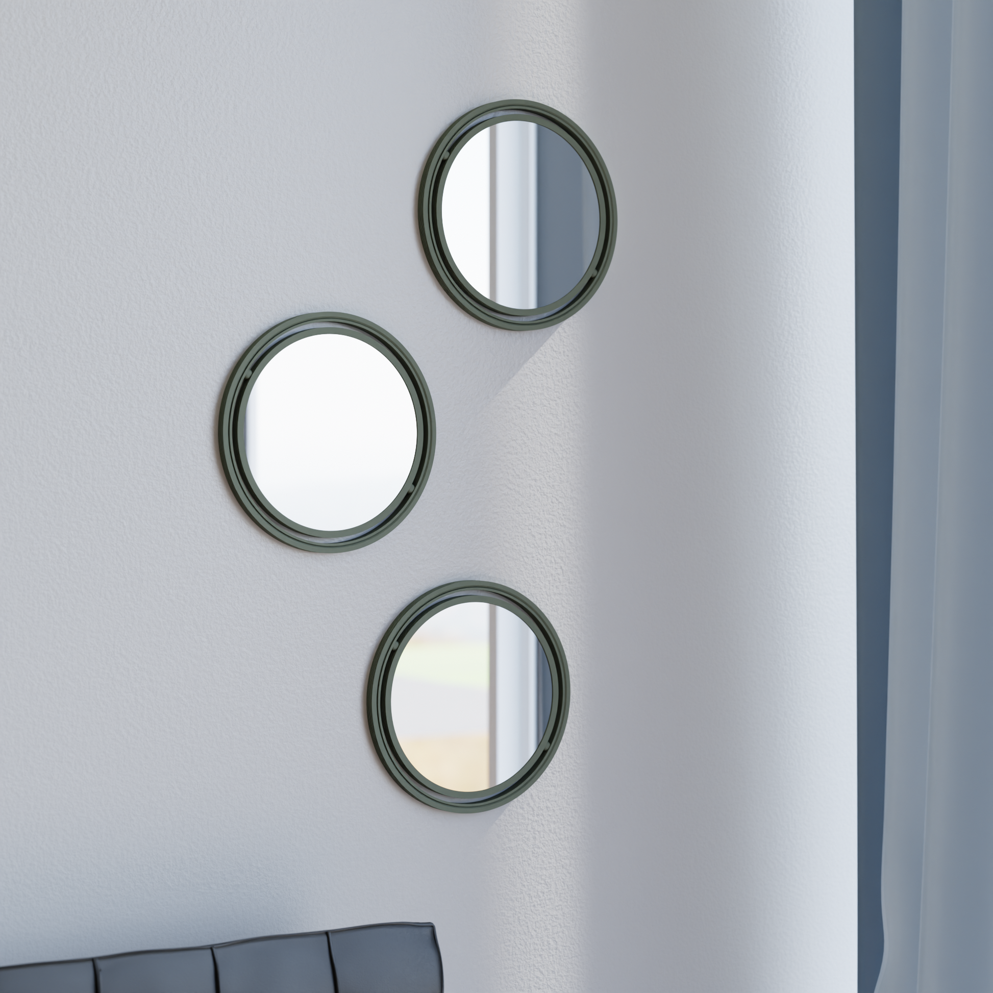 SET OF 3 GLOBE Mirror – Mirror