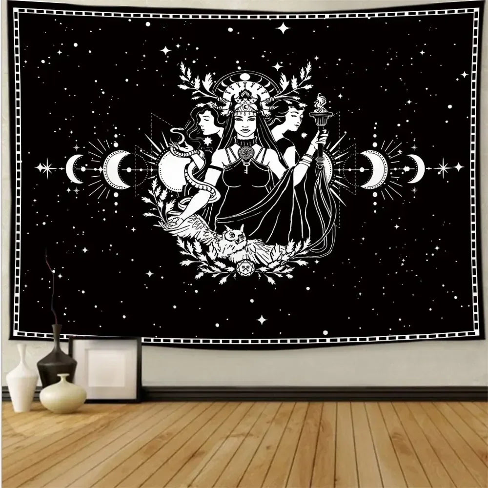Witchy Design Tapestry