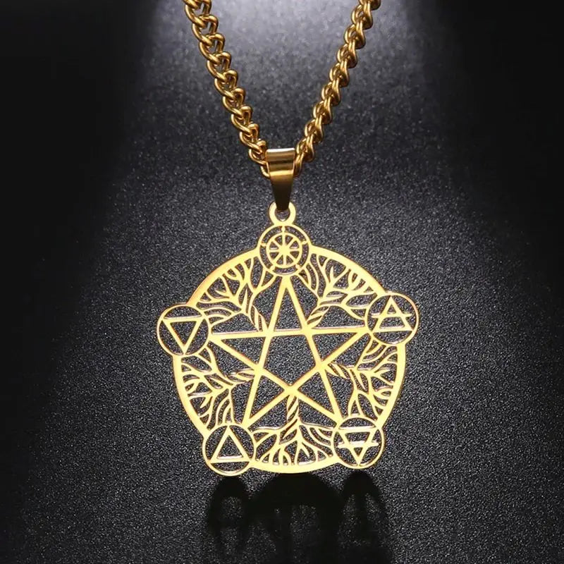 Pentacle Symbols Necklace – necklace