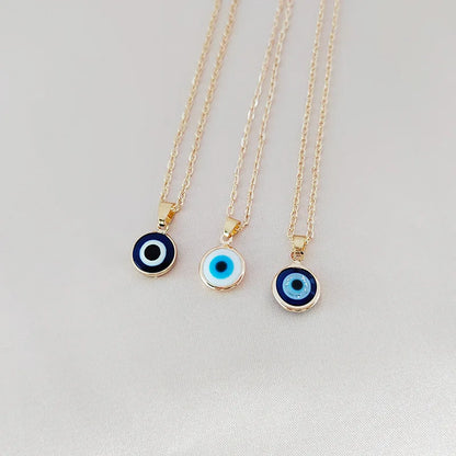Gold Evil Eye Necklaces