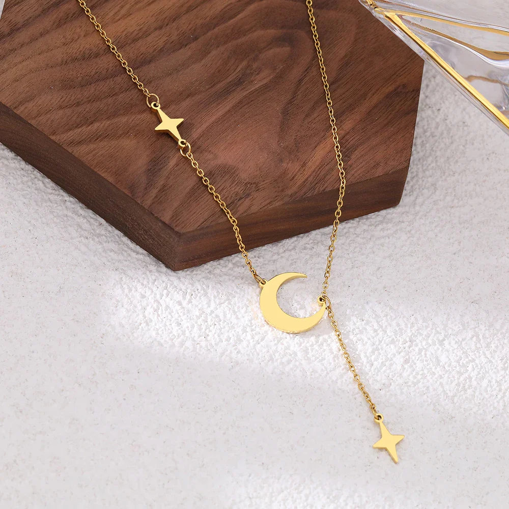 Moon Star Necklaces