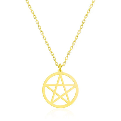 Pentacle Chain Necklace – necklace