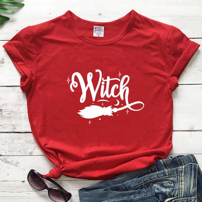 Witch Broom T-Shirt