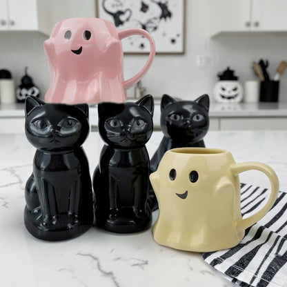 Ghost Coffee Mug, 14.8 oz | Cute Halloween Cup