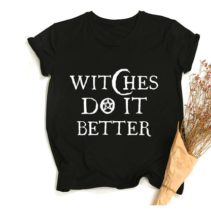 Witchy Quotes Crop Top T-Shirts