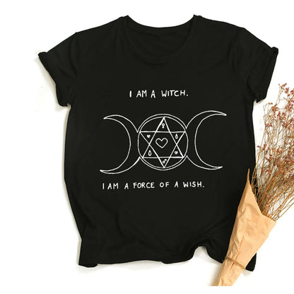 Witchy Quotes Crop Top T-Shirts