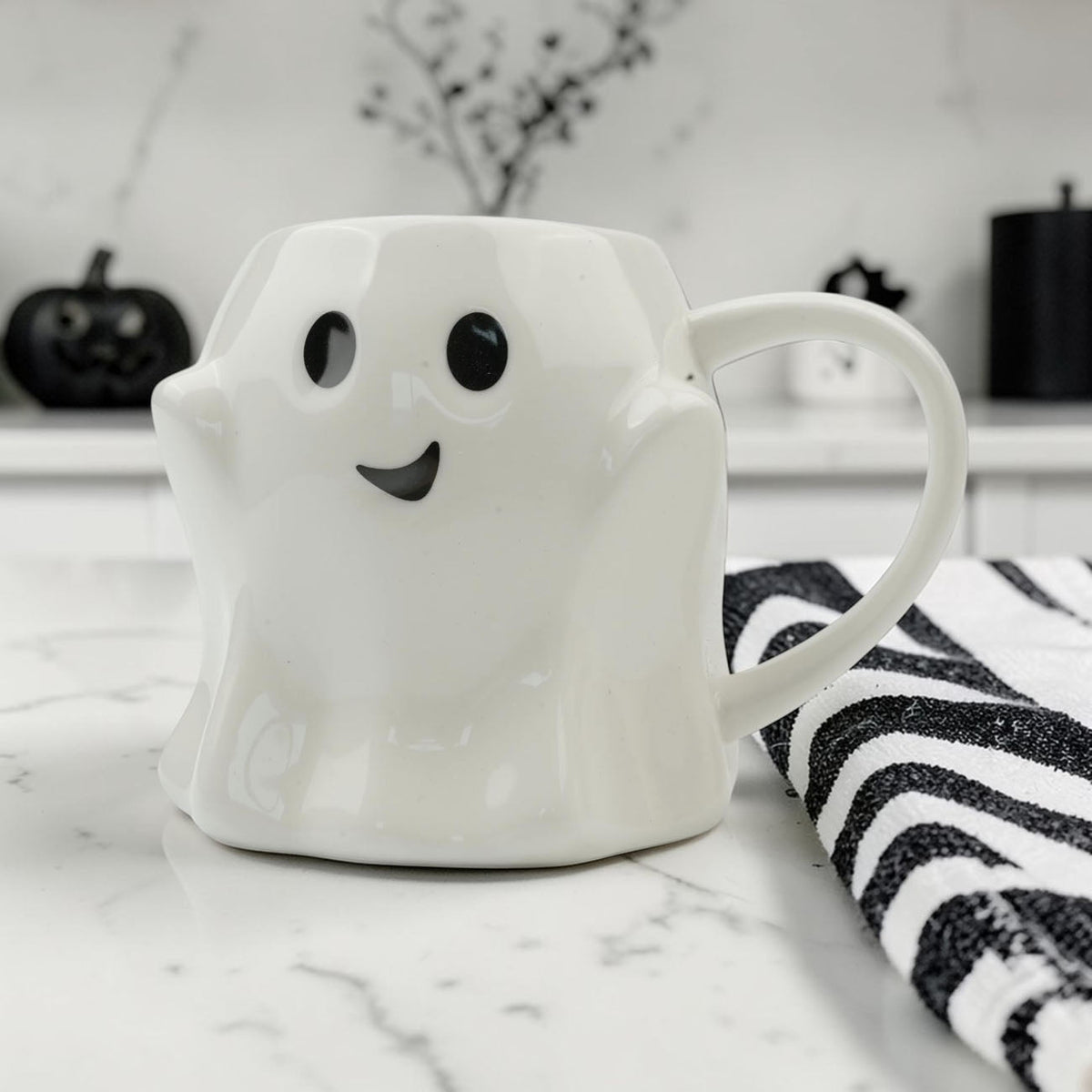 Ghost Coffee Mug, 14.8 oz | Cute Halloween Cup